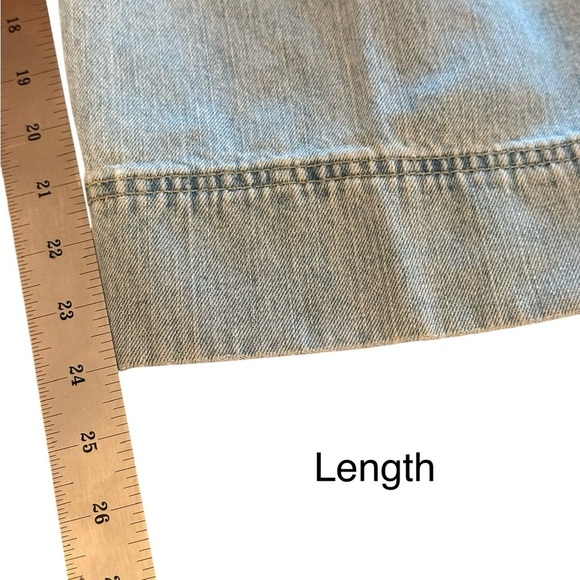 VTG Tommy Hilfiger Women’s Size 16 Stovepipe Jeans 2002 Short Inseam 24 Inches - Picture 11 of 16